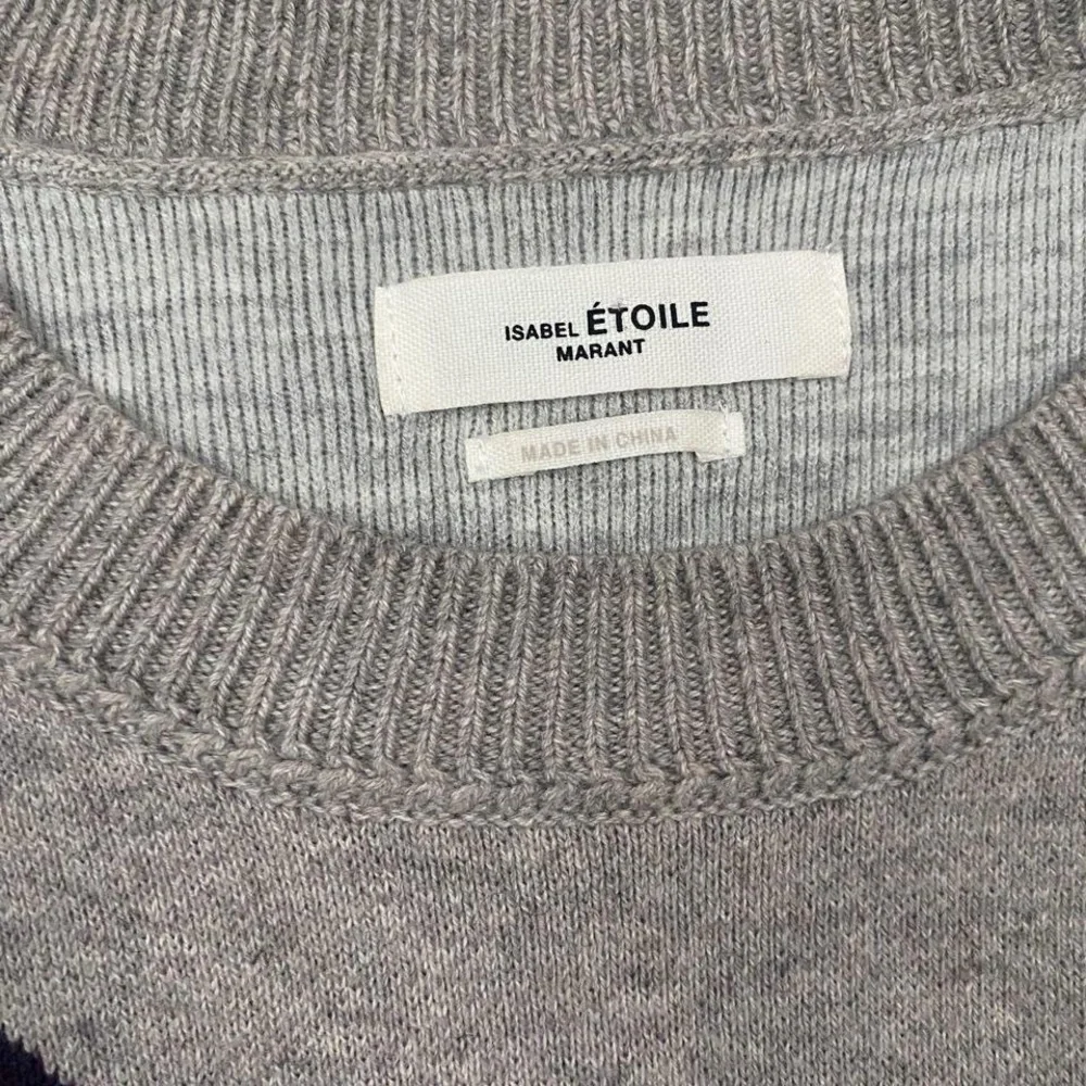 Isabel Marant Gray and Purple Star Sweater - Picture 5 of 5